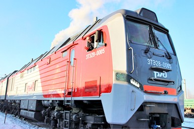 Локомотивы нового поколения бороздят просторы БАМа