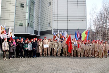 Уникальный агитационный поезд «Сила в правде» в Тынде