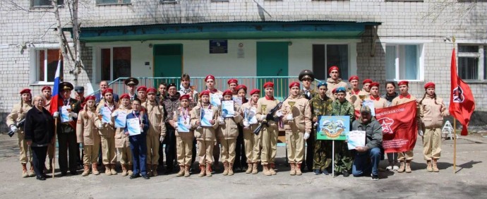 Торжественное закрытие юнармейской военно-спортивной игры «Виктория».