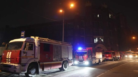 Пожар в здании бывшего электрозавода в Москве полностью ликвидировали