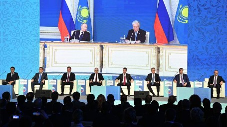 Путин и Токаев подписали заявление об углублении стратегического партнерства
