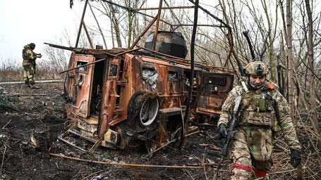 Карта спецоперации на Украине 10 февраля