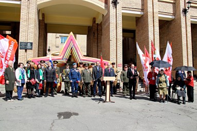 80-летие Победы: Митинг памяти в Тынде.