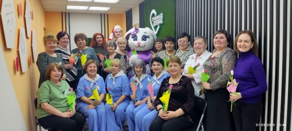 Квиз "8 Марта" на Станции Добра для ветеранов