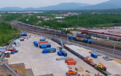 Новая грузовая площадка на БАМе появилась на станции Новая Чара в Забайкалье