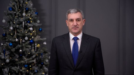 Поздравление главы области Василия Орлова с Новым 2025 годом