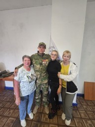 Встреча с участником СВО