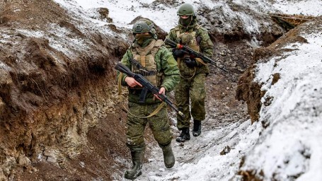 Карта спецоперации на Украине 18 февраля