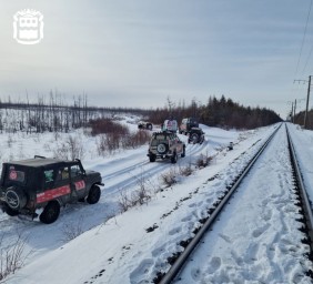 Автопробег к юбилею БАМа по автодублеру магистрали