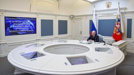 Тренировка стратегических ядерных сил под руководством Путина проведена