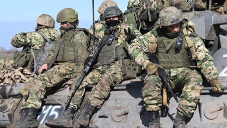 Карта спецоперации на Украине 21 января