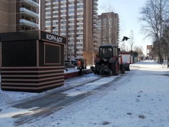 Дорожники встречают зиму