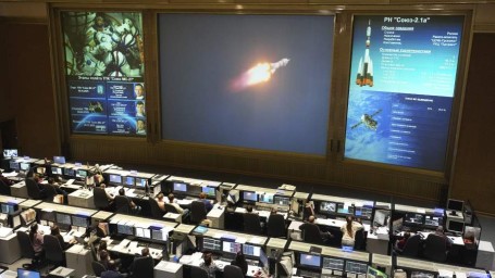 Ракета-носитель «Союз-2.1а» с пилотируемым кораблем стартовала с космодрома Байконур