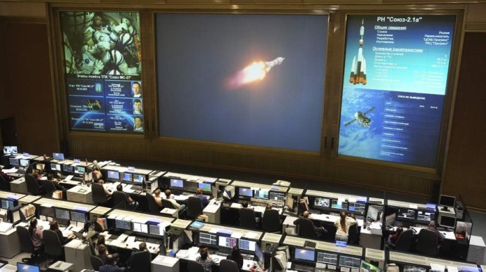 Ракета-носитель «Союз-2.1а» с пилотируемым кораблем стартовала с космодрома Байконур