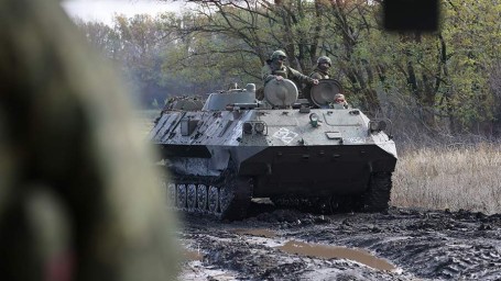 Карта спецоперации на Украине 11 ноября