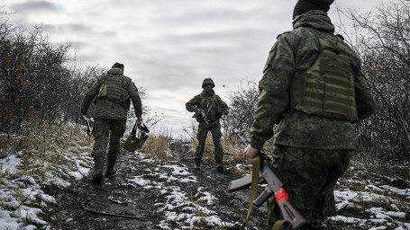 Карта спецоперации на Украине 14 января