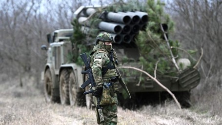 Карта спецоперации на Украине 13 февраля