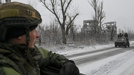 Карта спецоперации на Украине 15 января