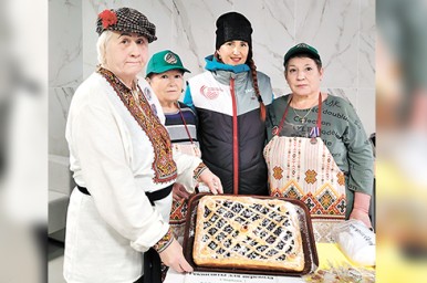 Пирог с начинкой из добра