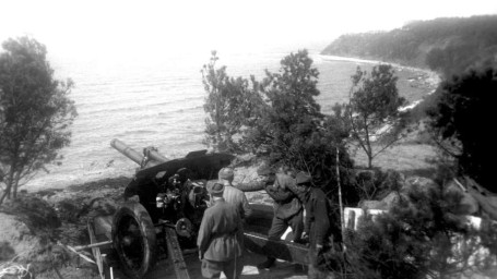 Советские разведчики вышли к Балтийскому морю