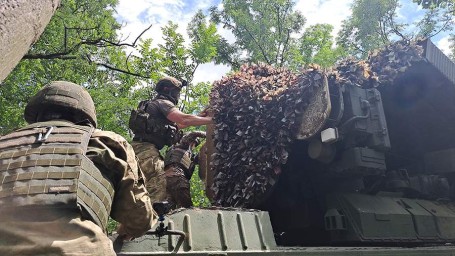 Карта спецоперации на Украине 21 июля