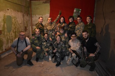 Для третьего потока ЖГУТ было проведено практическое занятие в тире