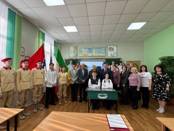 В Тынде открыли парту Героя в честь участника специальной военной операции