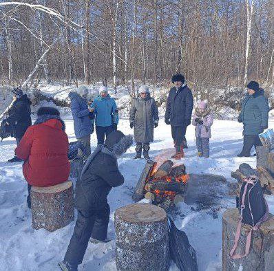 Жители Муртыгита сходили в зимний поход
