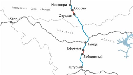 РЖД открыли движение по новым путям на двух перегонах БАМа