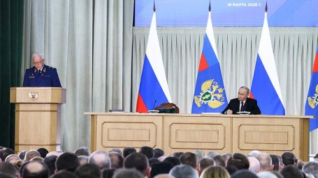 Путин принял участие в заседании коллегии Генпрокуратуры. Главное
