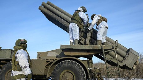 Карта спецоперации на Украине 23 февраля