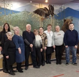 Организованная группа инвалидов посетила музей истории БАМа