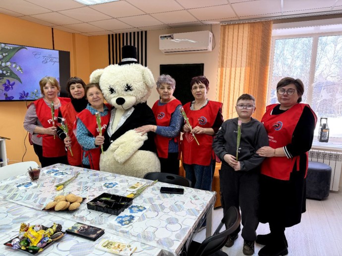 Сердца в цветах: предпраздничный мастер-класс на Станции Добра