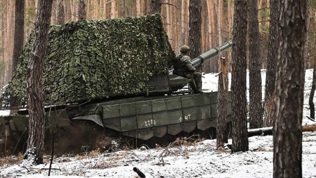 Карта спецоперации на Украине 5 января