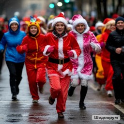 Костюмированный забег: встречаем Новый год в парке!