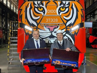 Локомотив-тигр прибудет в столицу БАМа