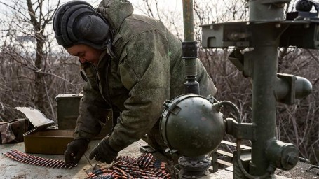 Карта спецоперации на Украине 19 января