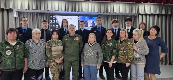 Урок мужества с ветераном СВО: Попов Д.П. в БАмИЖТ