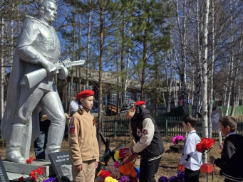 День Победы в Усть-Нюкже!