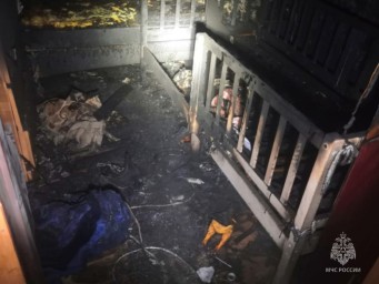 В Тынде пожарные ликвидировали возгорание в многоквартирном жилом доме