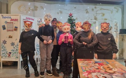 Дети познакомились с историей новогодних праздников