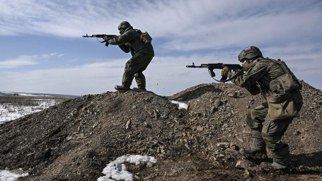 Карта спецоперации на Украине 18 февраля