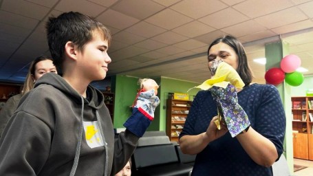 Щедрый вторник в библиотеке!