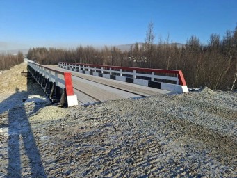 ​Завершен ремонт еще одного моста на автодороге Ларба-Лопча