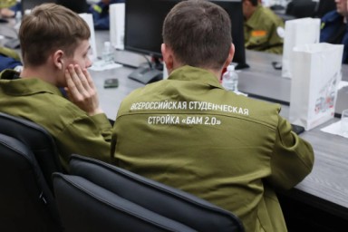 Дальневосточные бойцы РСО отправились на БАМ сразу после церемонии открытия нового трудового сезона
