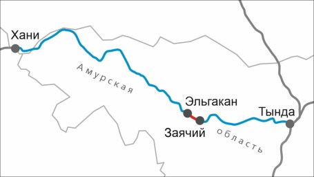 Движение по второму пути открыто на перегоне Эльгакан – Заячий