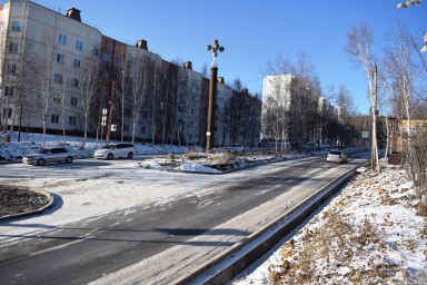 ​В Тынде продолжается ремонт дорог в рамках нацпроекта "Инфраструктура для жизни"