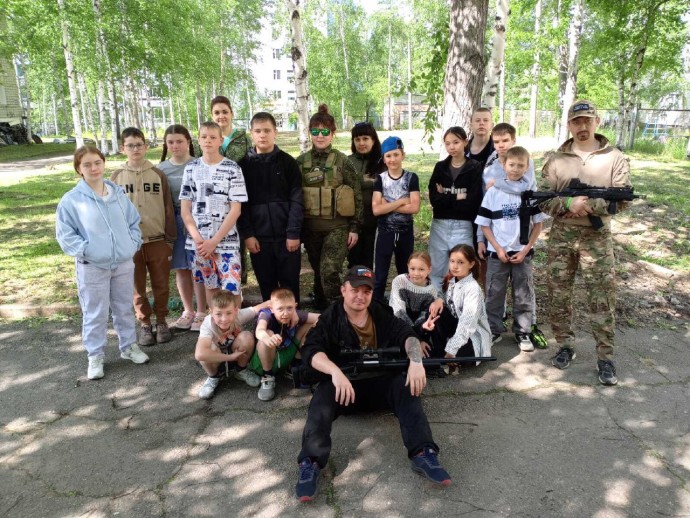 "Юнармейцы" Тынды осваивают страйкбол и тактическую медицину
