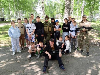 "Юнармейцы" Тынды осваивают страйкбол и тактическую медицину