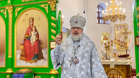 ​Архиепископ Лукиан возглавил Литургию в Тынде